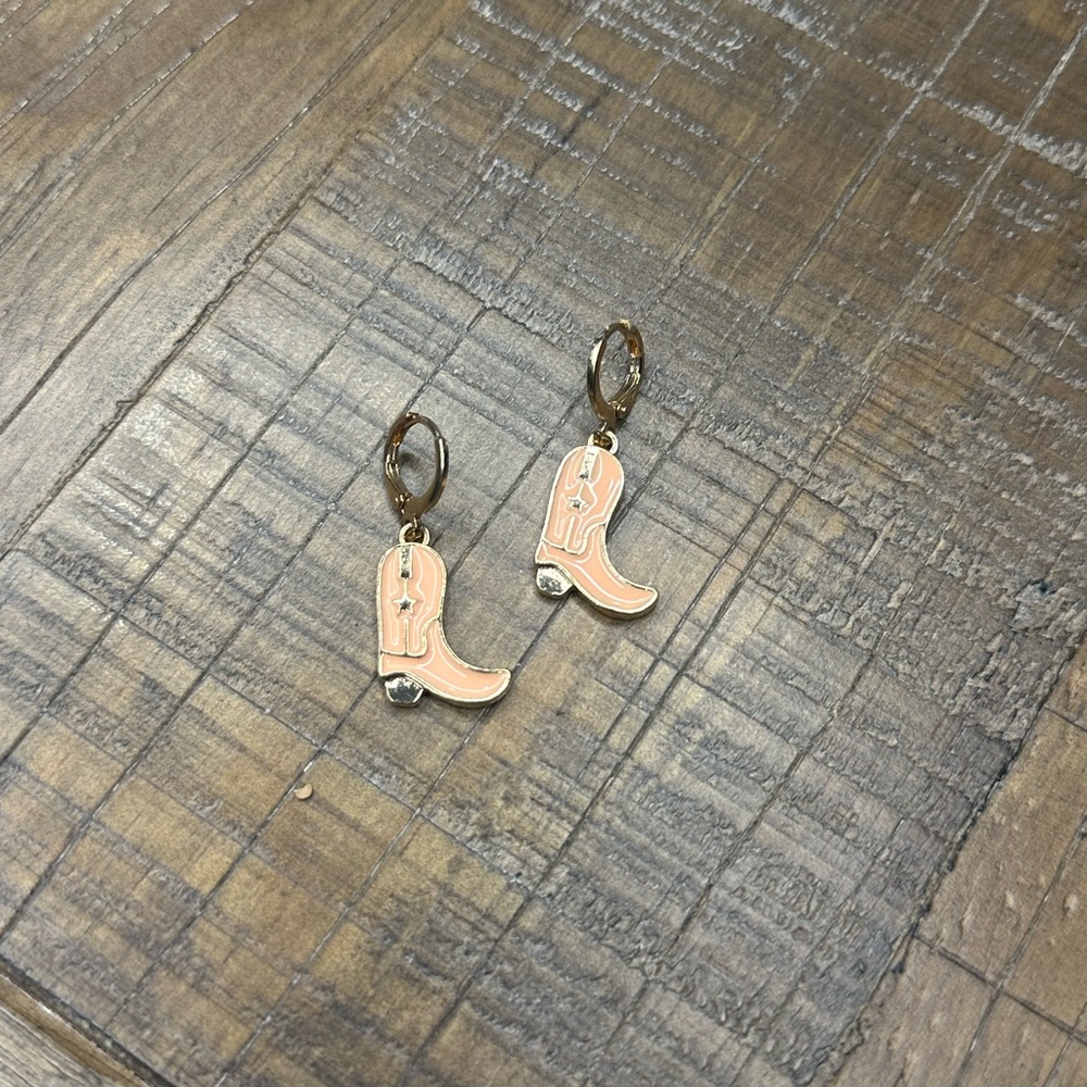 💎 3 FOR $20 JEWELRY 💎 Cowgirl Boots Charm Earrings